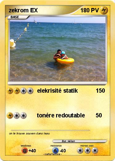 Pokemon zekrom EX