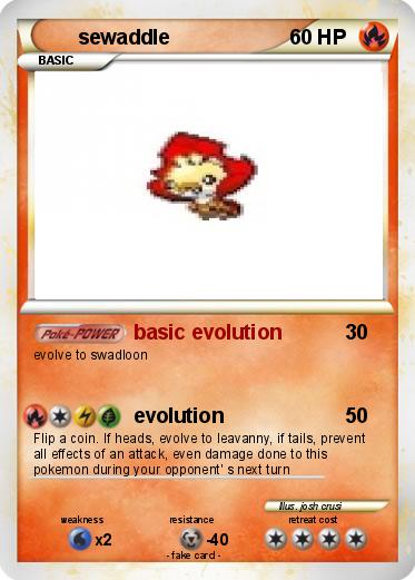 Pokemon sewaddle