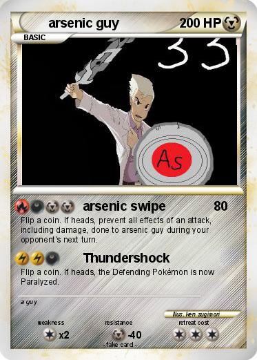 Pokemon arsenic guy