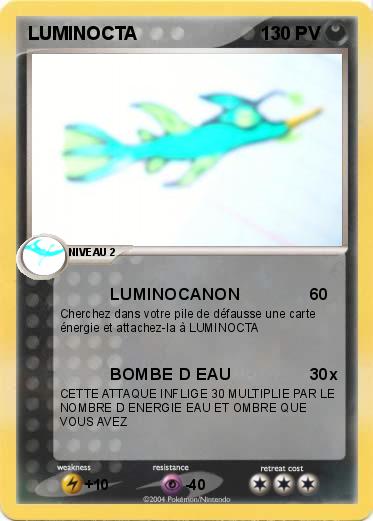 Pokemon LUMINOCTA