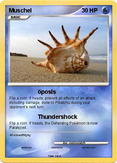 Pokemon Muschel