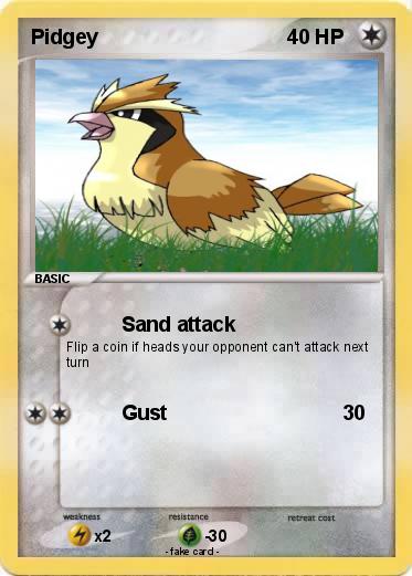 Pokemon Pidgey
