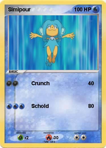 Pokemon Simipour