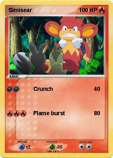 Pokemon Simisear