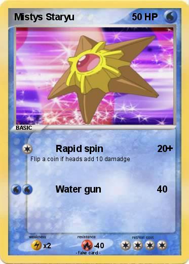 Pokemon Mistys Staryu