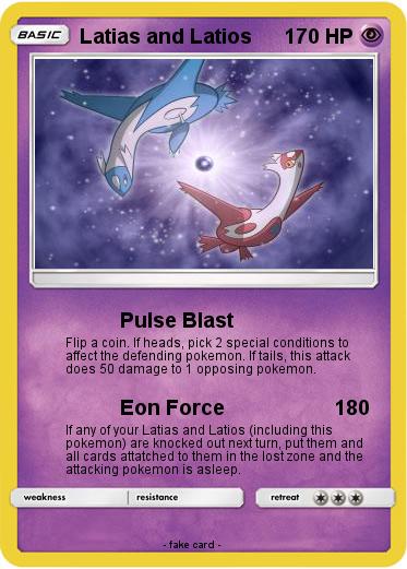 Pokemon Latias and Latios