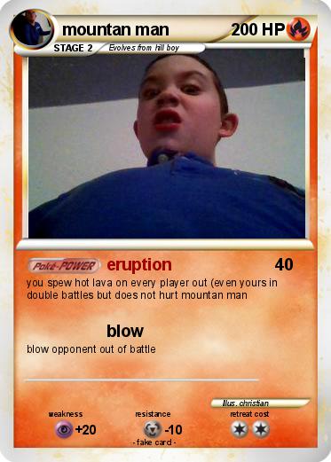 Pokemon mountan man