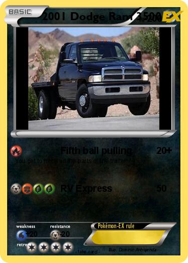 Pokemon 2001 Dodge Ram 3500