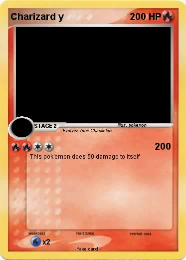 Pokemon Charizard y