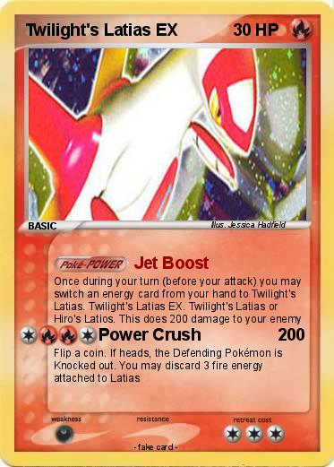 Pokemon Twilight's Latias EX