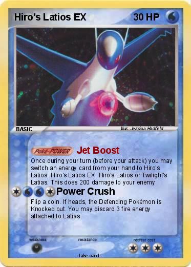 Pokemon Hiro's Latios EX