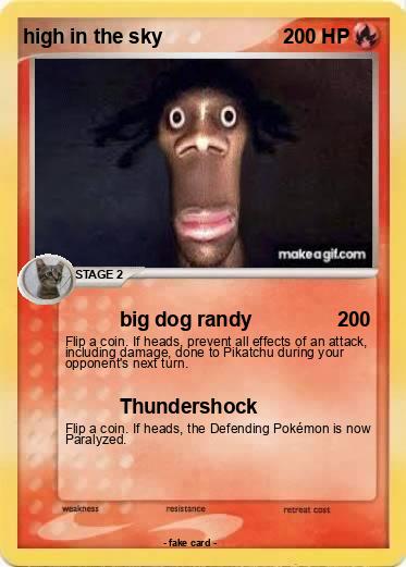 Pokemon high in the sky