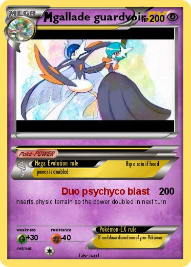 Pokemon gallade guardvoir