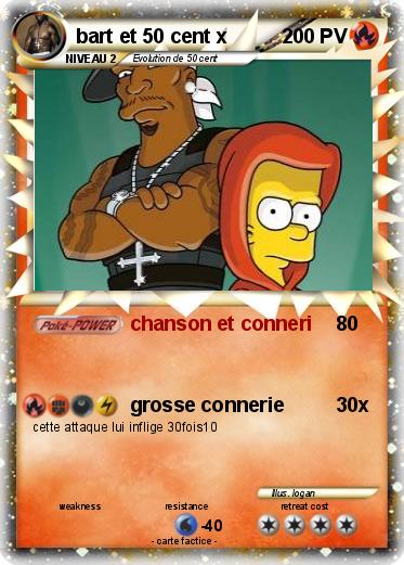 Pokemon bart et 50 cent x