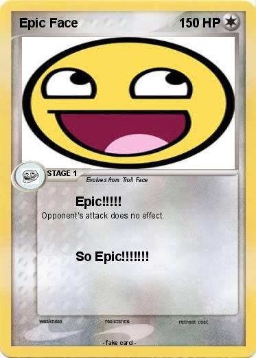 Pokemon Epic Face