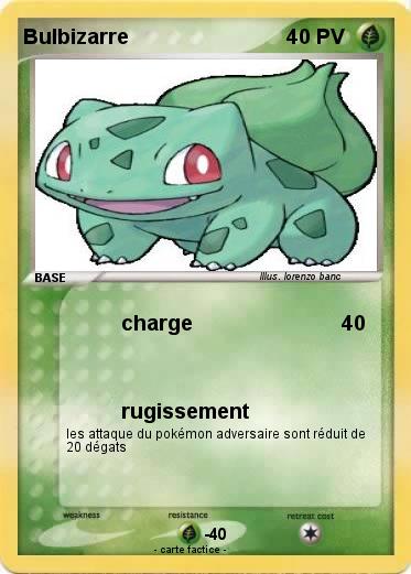 Pokemon Bulbizarre