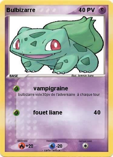Pokemon Bulbizarre