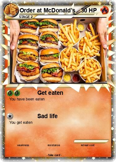 Pokemon Order at McDonald’s