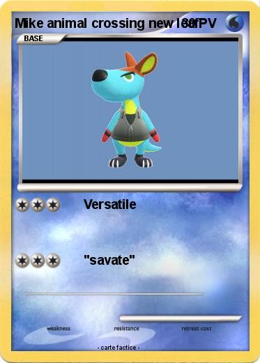 Pokemon Mike animal crossing new leaf