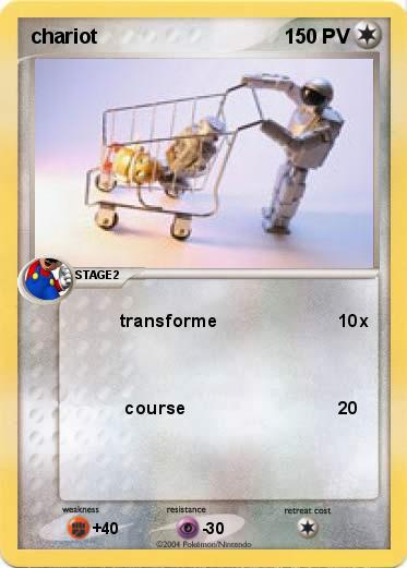 Pokemon chariot