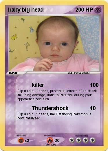 Pokemon baby big head