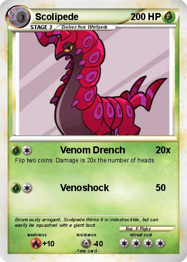 Pokemon Scolipede
