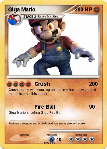 Pokemon Giga Mario