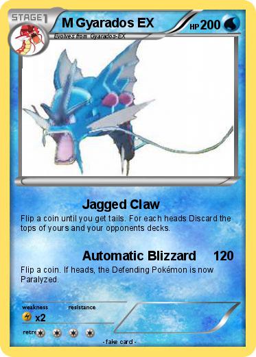 Pokemon M Gyarados EX