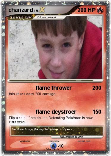 Pokemon charizard