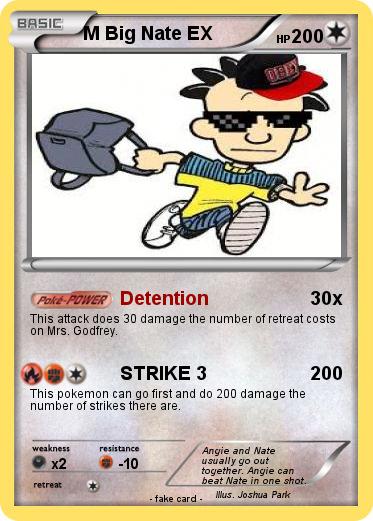 Pokemon M Big Nate EX