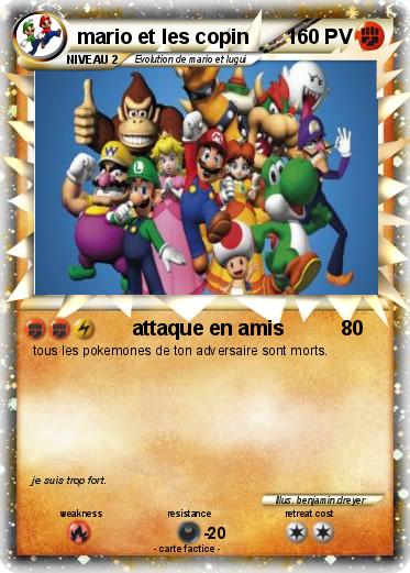 Pokemon mario et les copin