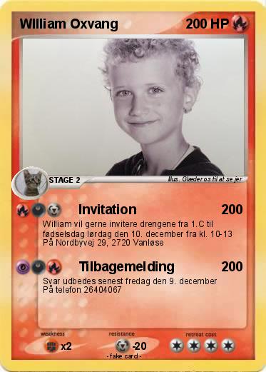 Pokemon WIlliam Oxvang