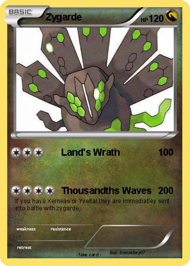 Pokemon Zygarde