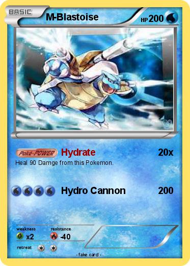 Pokemon M-Blastoise