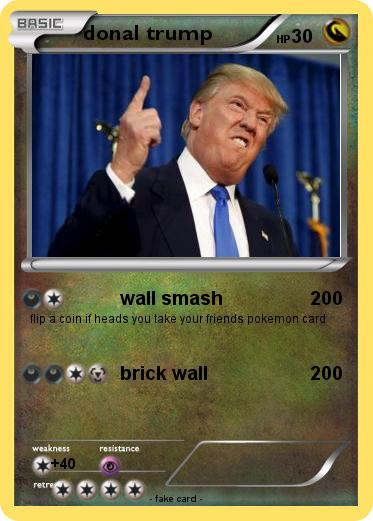 Pokemon donal trump