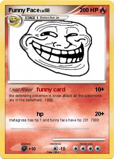 Pokemon Funny Face