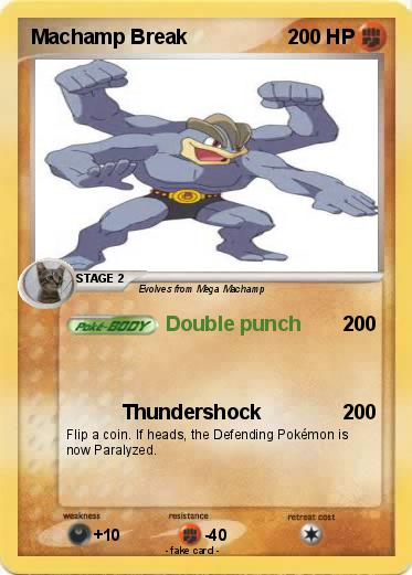 Pokemon Machamp Break
