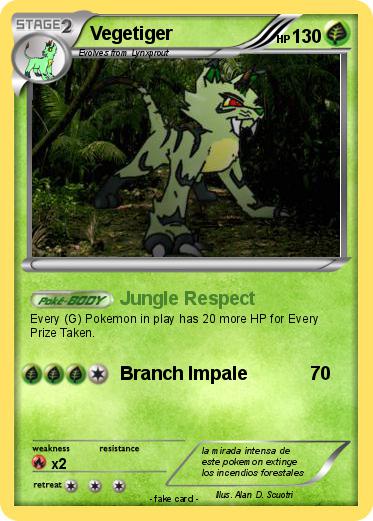 Pokemon Vegetiger