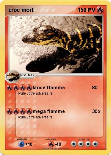 Pokemon croc mort