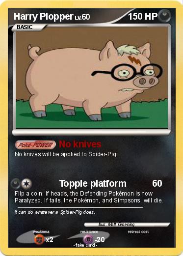 Pokemon Harry Plopper