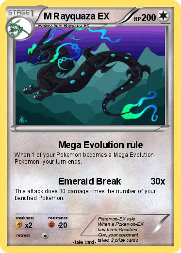 Pokemon M Rayquaza EX