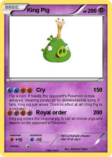 Pokemon King Pig