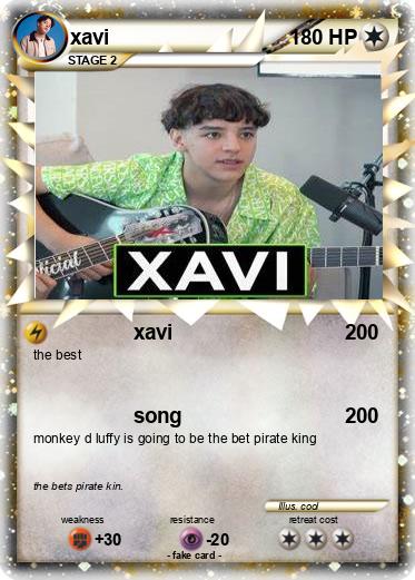 Pokemon xavi