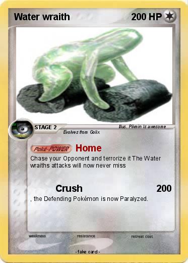 Pokemon Water wraith
