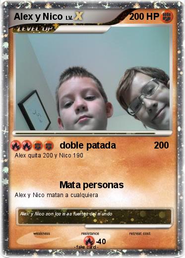 Pokemon Alex y Nico
