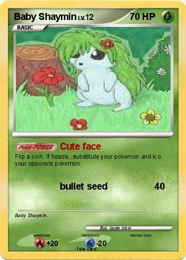 Pokemon Baby Shaymin
