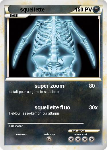 Pokemon squellette