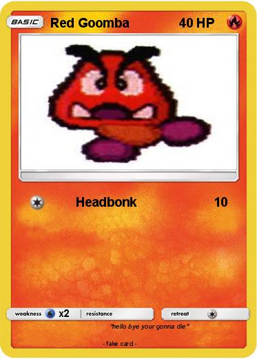Pokemon Red Goomba