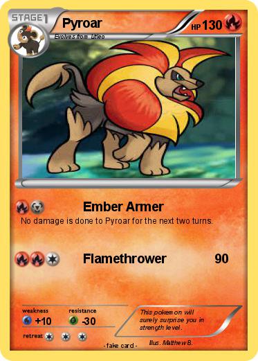 Pokemon Pyroar