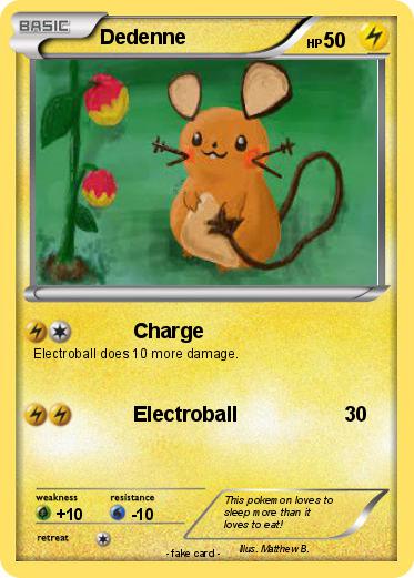 Pokemon Dedenne
